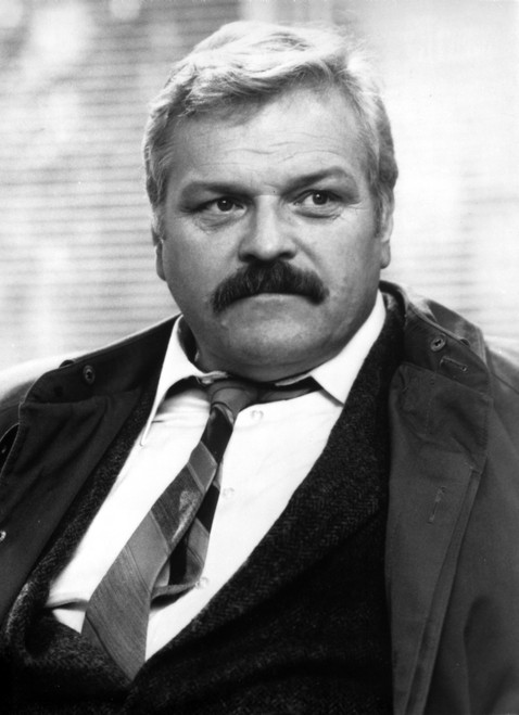 Brian Dennehy with a moustache and a striped tie Photo Print - Item # VARCEL684938