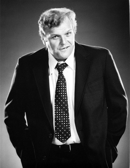 Brian Dennehy wearing a striped tie and a suit Photo Print - Item # VARCEL684939