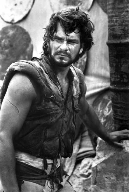 Patrick Swayze as a soldier Photo Print - Item # VARCEL685003