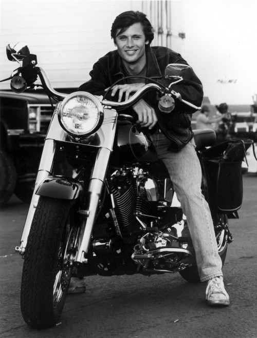 Grant Show on a motorcycle Photo Print - Item # VARCEL685009