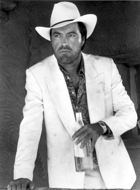 Powers Booth wearing a cowboy hat Photo Print - Item # VARCEL685053