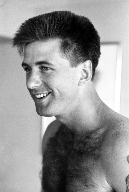 Candid Alec Baldwin shirtless Photo Print - Item # VARCEL685104