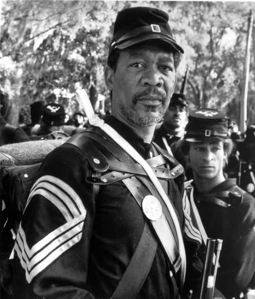 Morgan Freeman in costume for Glory Photo Print - Item # VARCEL685114