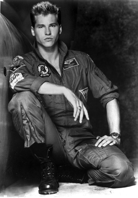 Val Kilmer in military uniform Photo Print - Item # VARCEL685119