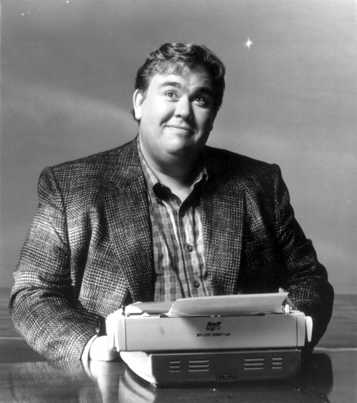 John Candy with a typewriter Photo Print - Item # VARCEL685148