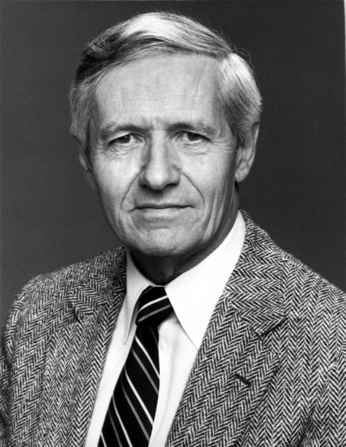 Arthur Hill wearing a striped tie Photo Print - Item # VARCEL685163
