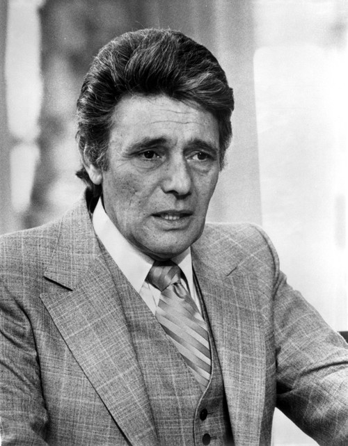 Harry Guardino wearing a suit Photo Print - Item # VARCEL685218