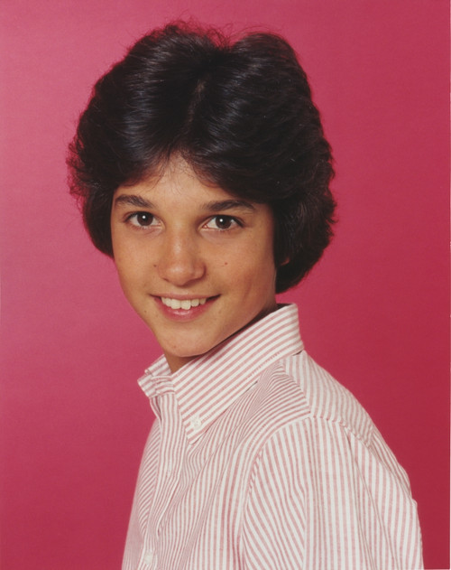 Ralph Macchio smiling in Polo With Red Background Photo Print - Item # VARCEL685285