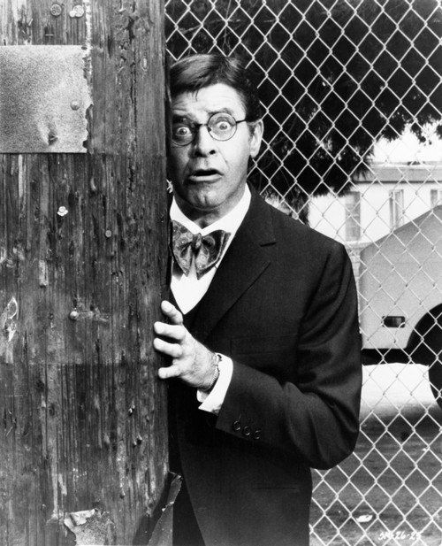 Jerry Lewis scared in glasses Photo Print - Item # VARCEL685545