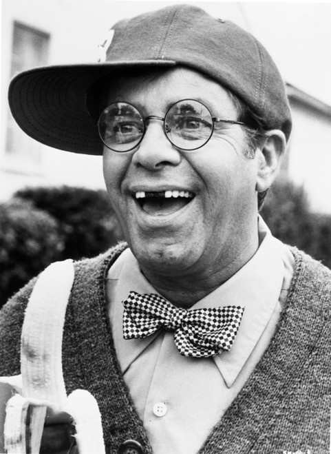 Jerry Lewis wearing glasses and a baseball cap Photo Print - Item # VARCEL685573