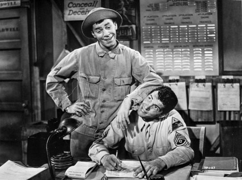 Martin and Lewis in military uniforms Photo Print - Item # VARCEL685577