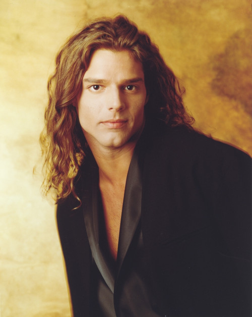 Ricky Martin Posed in Coat Portrait Photo Print - Item # VARCEL685603