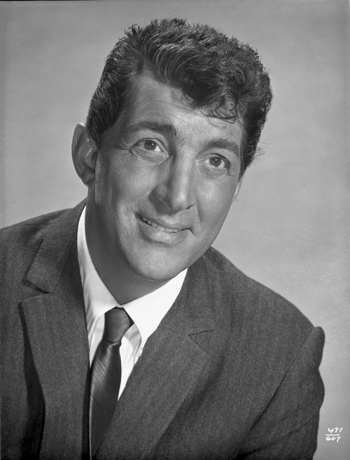 Dean Martin and Jerry Lewis Close Up Portrait in Striped Coat and Tie Photo Print - Item # VARCEL685608