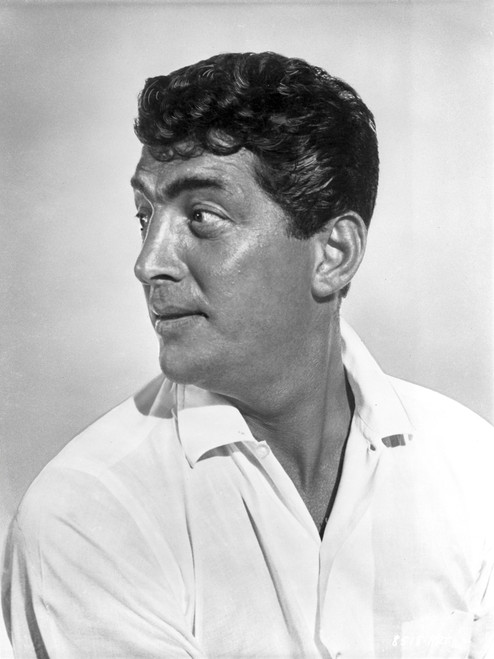 Dean Martin and Jerry Lewis Looking on His Right in White Sleeves Photo Print - Item # VARCEL685606