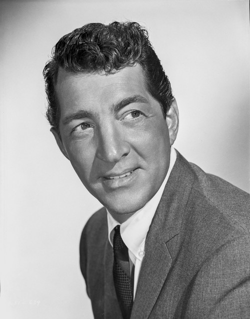 Dean Martin and Jerry Lewis Looking Somewhere wearing Coat and Tie Photo Print - Item # VARCEL685614