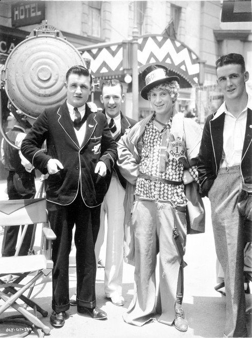 Marx Brothers standing in Classic Portrait Photo Print - Item # VARCEL685629