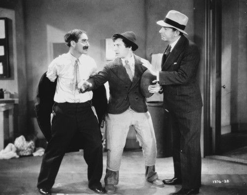 Marx Brothers Fighting in Classic Portrait Photo Print - Item # VARCEL685632