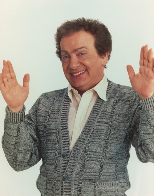 Jackie Mason Posed in Sweater Portrait Photo Print - Item # VARCEL685666
