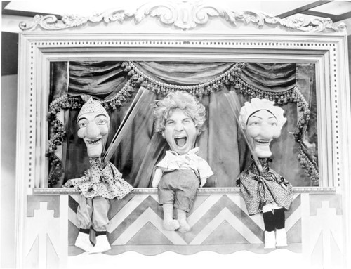 Marx Brothers Scene in a Puppet Show Photo Print