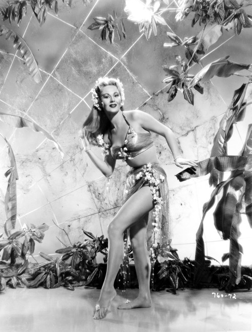 Virginia Mayo wearing a bikini and skirt Photo Print - Item # VARCEL685708