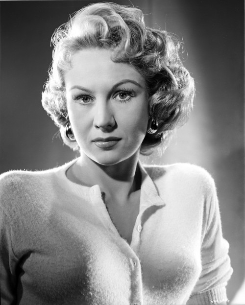 Virginia Mayo Posed in White Sweater Photo Print - Item # VARCEL685717