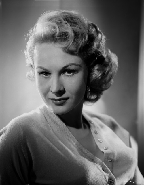 Virginia Mayo Posed in Black and White Portrait Photo Print - Item # VARCEL685720