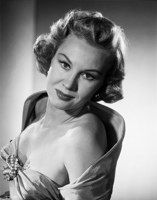 Virginia Mayo Posed in Black and White Portrait Photo Print - Item # VARCEL685735