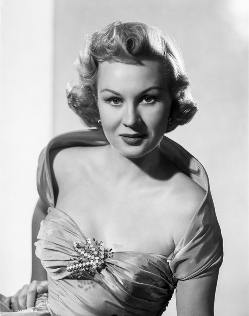 Virginia Mayo Posed in Dress with Hand on Hip Photo Print - Item # VARCEL685743