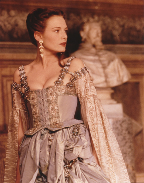 Catherine McCormack in a Beaded Gown with Printed Sleeves Photo Print - Item # VARCEL685771