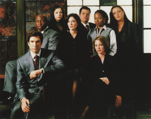 Dylan McDermott Posed With Cast in Formal Attire Photo Print - Item # VARCEL685779