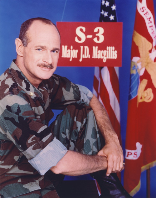 Gerald McRaney Posed in Military Attire Photo Print - Item # VARCEL685826