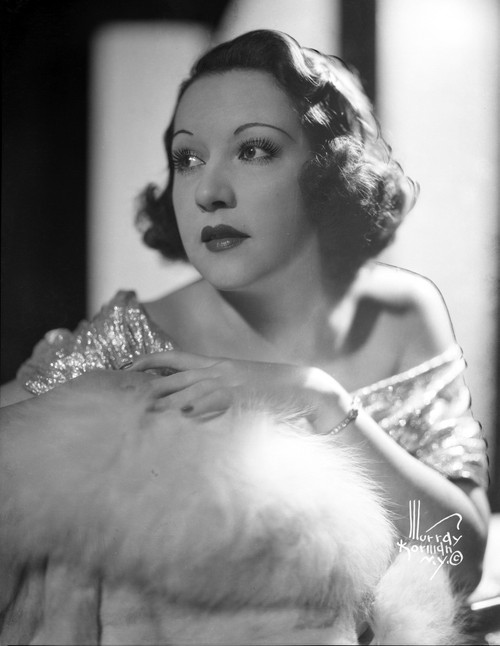 Ethel Merman in evening wear Photo Print - Item # VARCEL685896