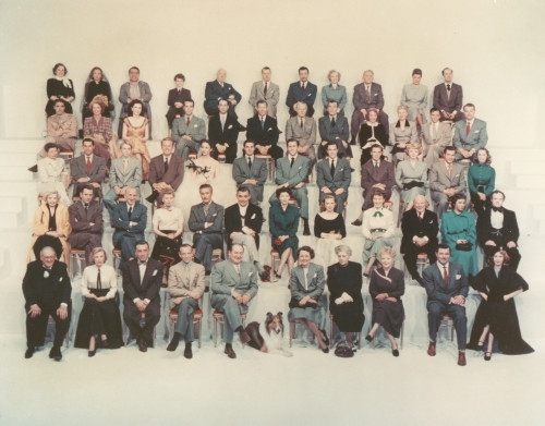 MGM Family Photo Posed With Cast Photo Print - Item # VARCEL685901