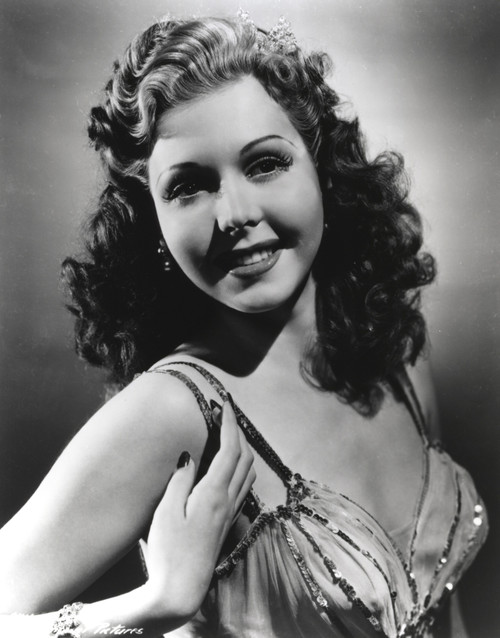 Ann Miller smiling Photo Print - Item # VARCEL685912