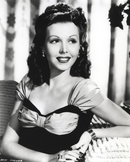 Ann Miller smiling Photo Print - Item # VARCEL685915