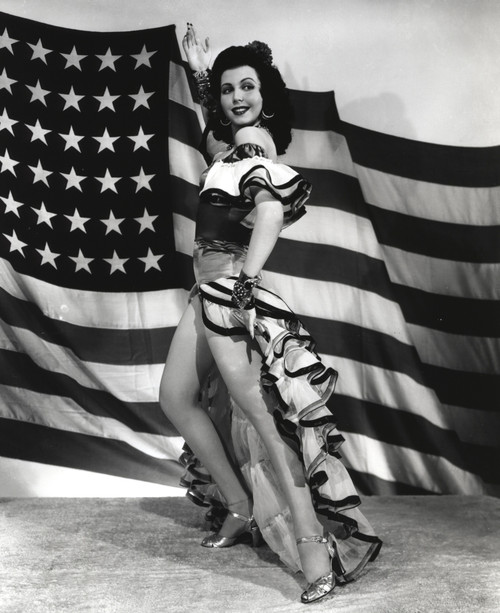 Ann Miller wearing a Cocktail Dress in a Classic Portrait Photo Print - Item # VARCEL685952