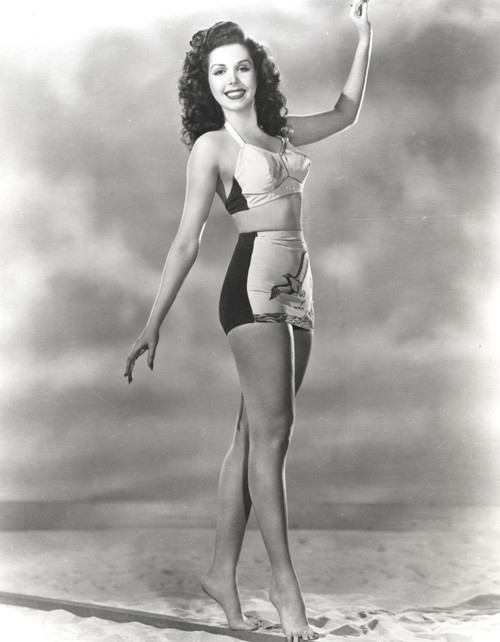 Ann Miller wearing a bikini Photo Print - Item # VARCEL685992