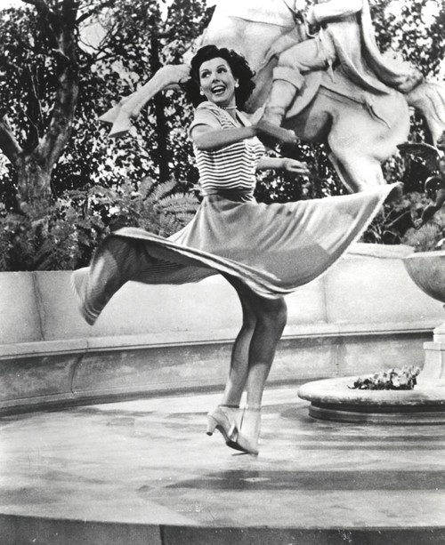 Ann Miller Turning Around in a Classic Portrait Photo Print - Item # VARCEL685993
