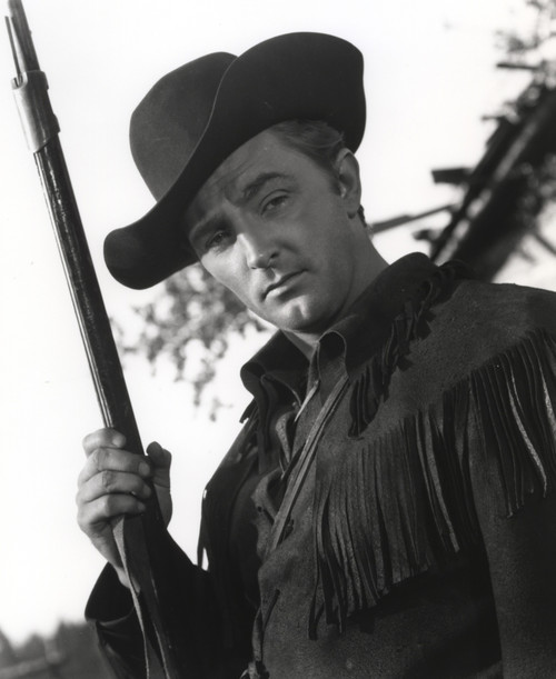 Film still featuring Robert Mitchum as a cowboy Photo Print - Item # VARCEL686051