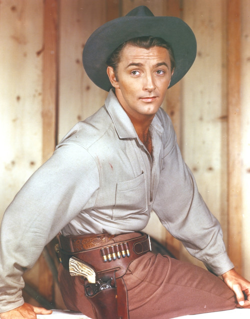 Robert Mitchum as a cowboy Photo Print - Item # VARCEL686072