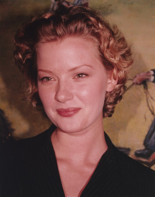 Gretchen Mol Close Up Portrait in Black Shirt Photo Print - Item # VARCEL686112
