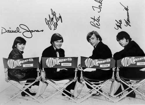 Monkees in Black With White Background Photo Print - Item # VARCEL686118