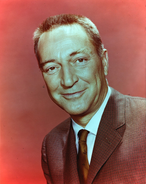 Garry Moore smiling in Tuxedo Portrait Photo Print - Item # VARCEL686216