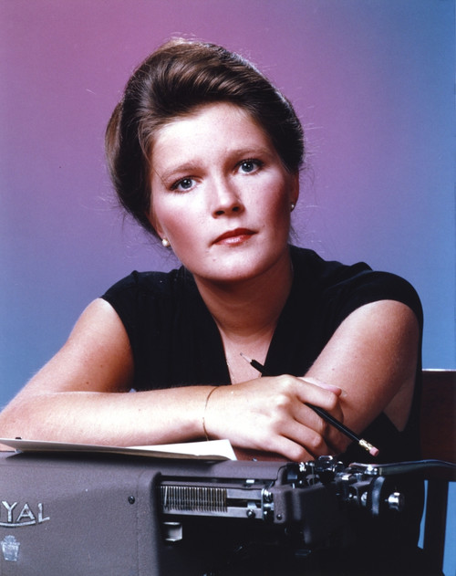 Kate Mulgrew Posed in Black Dress With Pencil Photo Print - Item # VARCEL686255