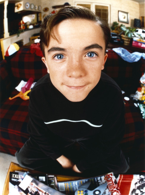 Frankie Muniz wearing Black Sweater Close Up Portrait Photo Print - Item # VARCEL686264