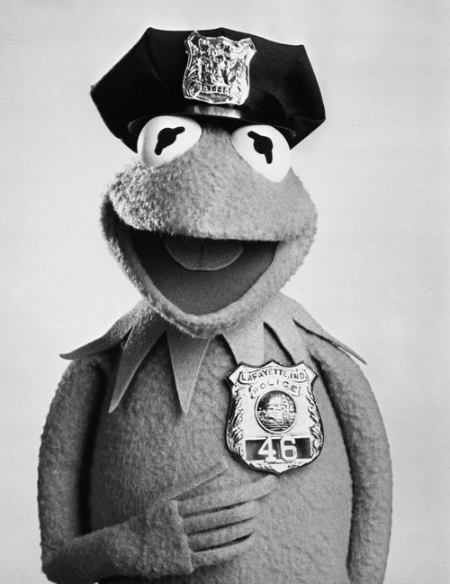 Muppets in Police Outfit Portrait Photo Print - Item # VARCEL686271