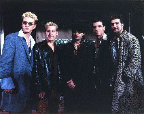 N'sync Group Picture in Coat Photo Print - Item # VARCEL686281