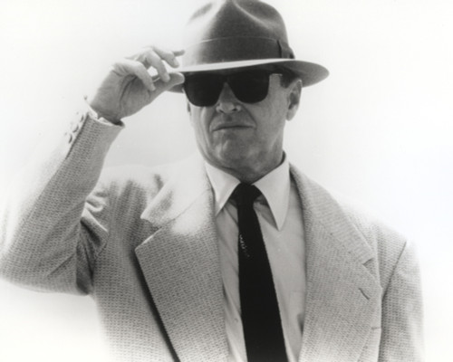 Jack Nicholson wearing sunglasses and a trilby Photo Print - Item # VARCEL686415