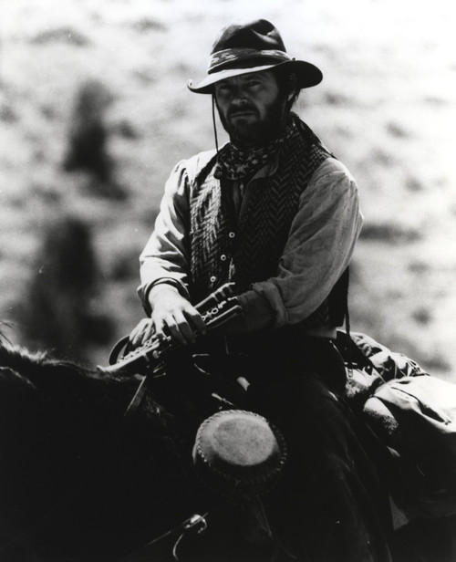Jack Nicholson on horseback in The Missouri Breaks Photo Print - Item # VARCEL686425