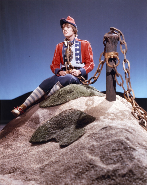Peter Noone Tied on Chain in Red Long Sleeves With Cap Photo Print - Item # VARCEL686461